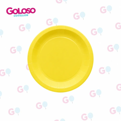 Platos de polipapel lisos