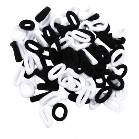 Coles Chico Colores Blanco y Negro 50 Pcs