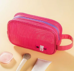 Estojo Escolar Bear Coquette Lilás ou Roxo