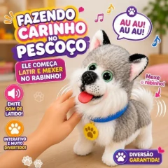 Cachorrinho Eletrônico Interativo de Pelúcia – Cute Pets na internet
