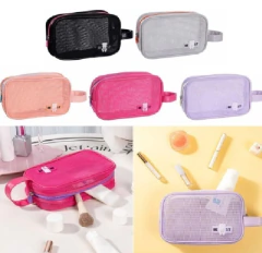 Estojo Escolar Bear Coquette Lilás ou Roxo - Boxê