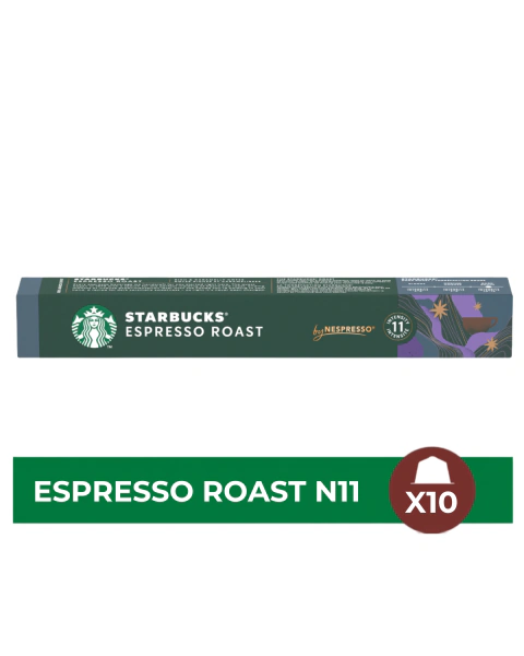 Cápsulas Starbucks Espresso Roast N°11 — Compatible Nespresso