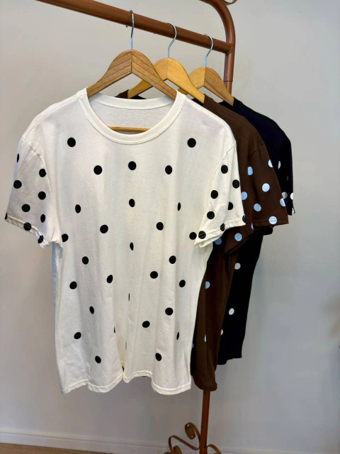 Maxi T-shirt Poá