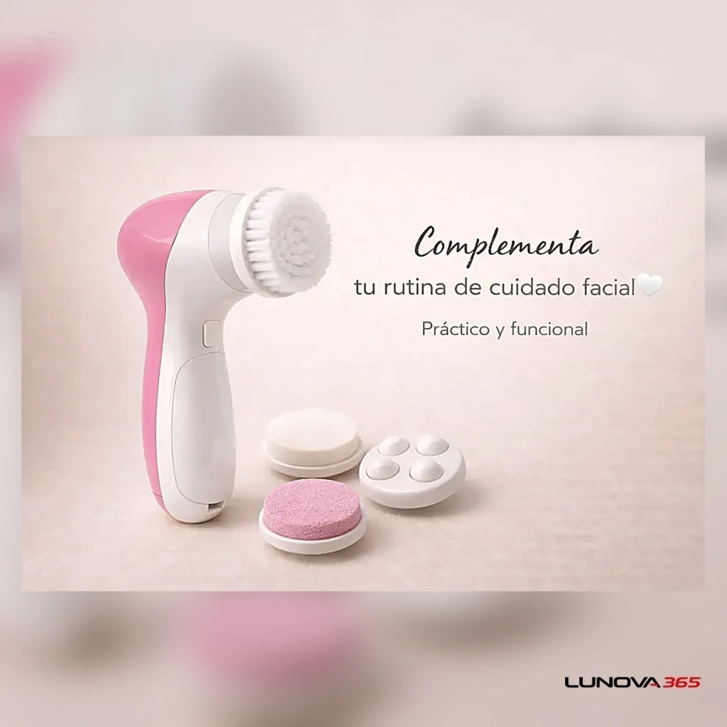 El masajeador facial complementa tu rutina de belleza