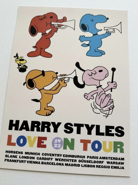 Pôster Harry Styles — Snoopy | A3