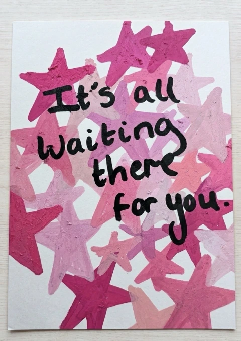 Pôster Harry Styles — IT´S ALL WAITING THERE FOR YOU | A3