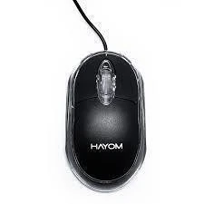 Mouse Office Básico Hayom MU2914 USB 1000DPI Preto