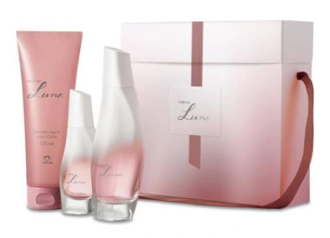 KIT LUNA FEMININO (COL.+MINI COL.+SABONETE LÍQUIDO)