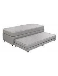 Divan Cama Gani Multispace 90x190cm Gris Claro