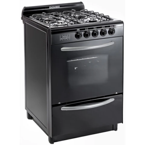 Cocina Domec Multigas Negra CNUPV 61805