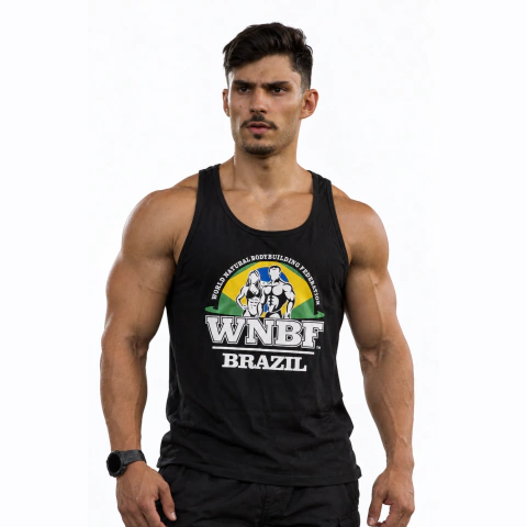 Regata WNBF BRAZIL Preto