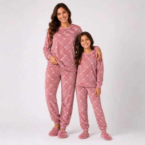 Conjunto Infantil Fleece peluciado