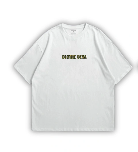Camiseta Just Clothe Cena - Verde Camuflada