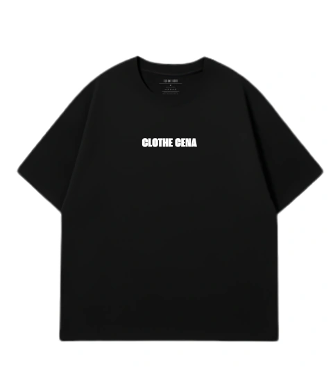 Camiseta Just Clothe Cena - Preta/Branca