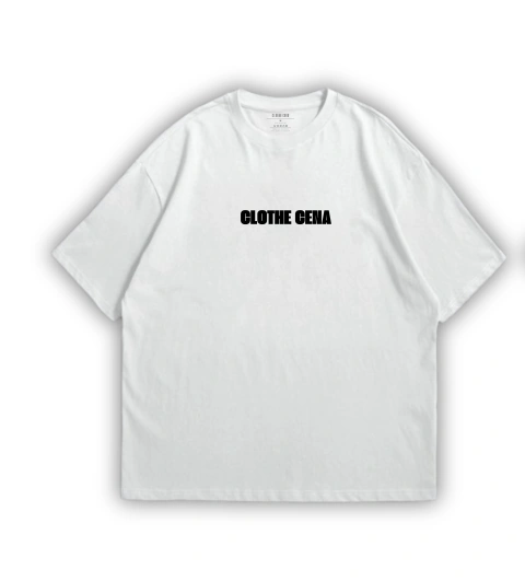 Camiseta Just Clothe Cena - Off-White/Preta