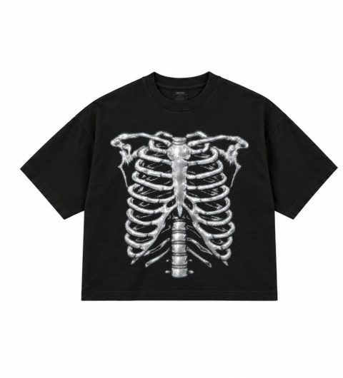 Camiseta Chrome Bones - Preta
