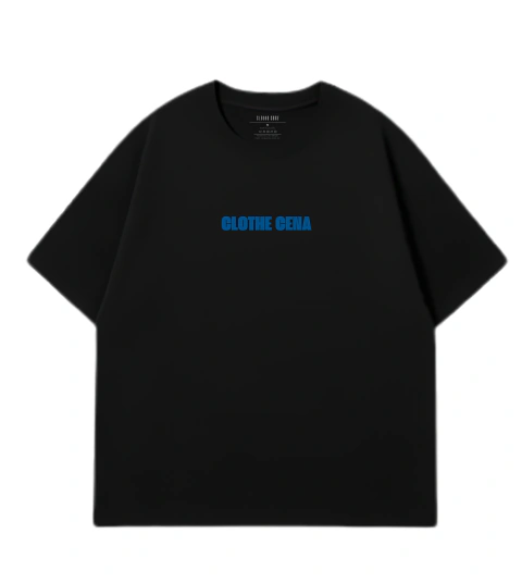 Camiseta Just Clothe Cena -Preta/Azul