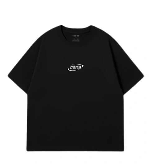 Camiseta Just Clothe Cena - Manuscrita Preta