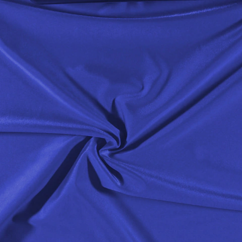 MALHA PRAIA CHROMA KEY AZUL ROYALE UV 50% LARG140CM 84%POLIAMIDA16%ELASTANO-VENDA POR METRO COR ÚNICA