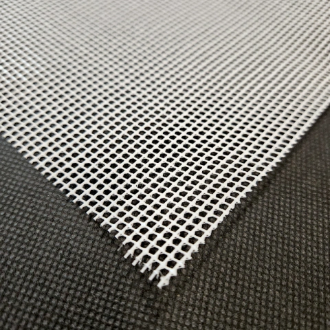 TELA PARA CORTINA HOSPITALAR VI LARG 50CM 100%POLIESTER REVESTIDO PVC 170G/M2 COR ÚNICA
