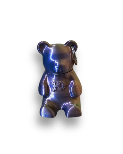 Charm Bad Bear | Blue Green Orange