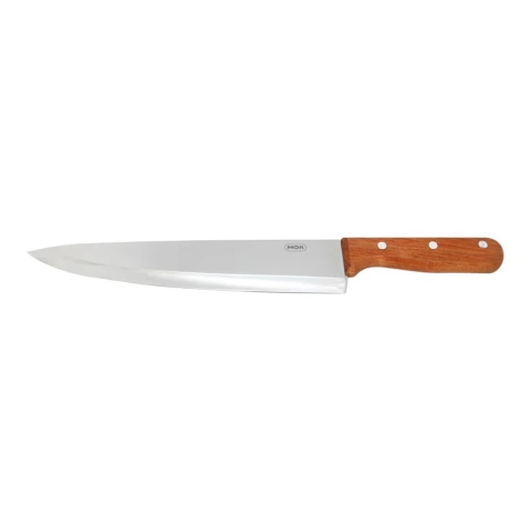 Faca para Churrasco 8" Aço com Cabo de Madeira - Mor