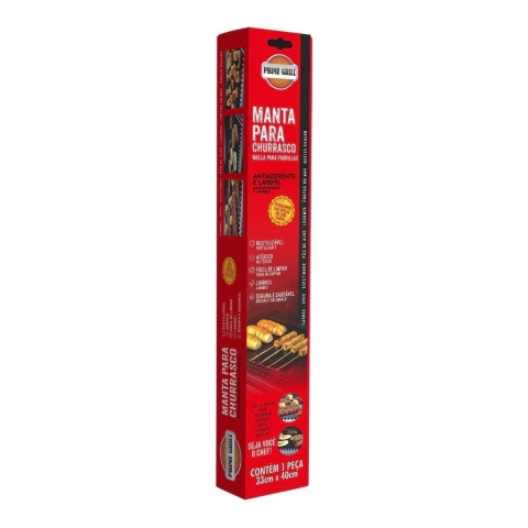 Manta para Churrasco Prime Grill Antiaderente - Grilazer