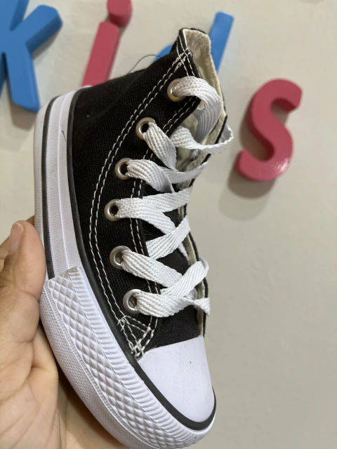 Tênis All Star Preto cano alto