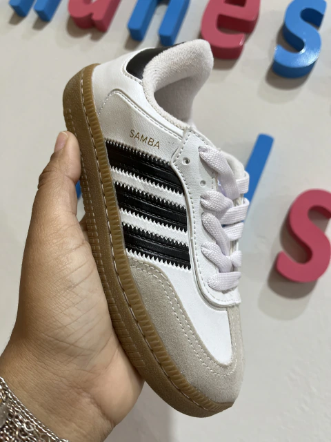 Tênis Adidas Samba Branco tradicional
