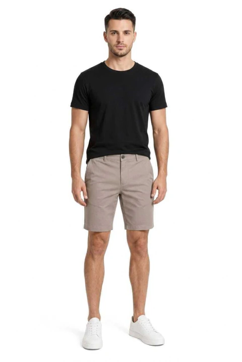 Bermuda Esporte Fino Caqui
