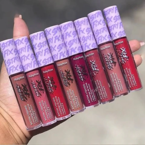Labial Líquido Stay Fix Ruby Rose
