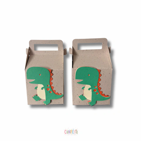 Cajitas Dino Colors x6