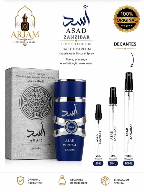 Decant Perfume Asad Zanzibar Limited Edition - EAU DE PARFUM - (cópia)