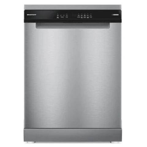 LAVA LOUÇAS BRASTEMP 14 SERVIÇOS COM SMART BLF60AR SENSOR INOX 127V