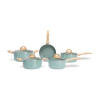 Brinox - Jogo de Panelas Ceramic Life 5 Peças Smart Plus com Fundo de Indução - Cinza Wooden - Castor Bezerra Tem Tudo - Loja
