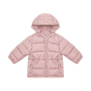 Jaqueta Puffer Infantil com Capuz Trick Nick Rosa