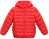 Happy Cherry Jaqueta infantil leve acolchoada de algodão com zíper e capuz - comprar online
