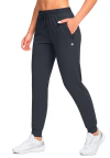 G Gradual Calça jogger feminina com bolsos com zíper, calça de moletom de corrida afunilada para mulheres lounge, corrida - comprar online