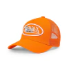 Von Dutch Coleção Kids Trucker Hat Jax | Snapback de malha ajustável com logotipo e designs frontais impressos