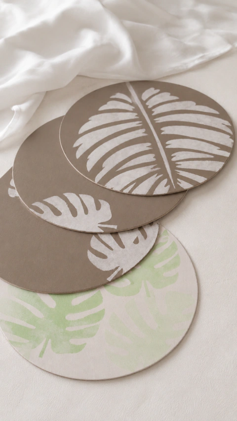 Platos de sitio "Tropical"