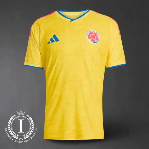 Camiseta Colombia titular 2026 versión jugador