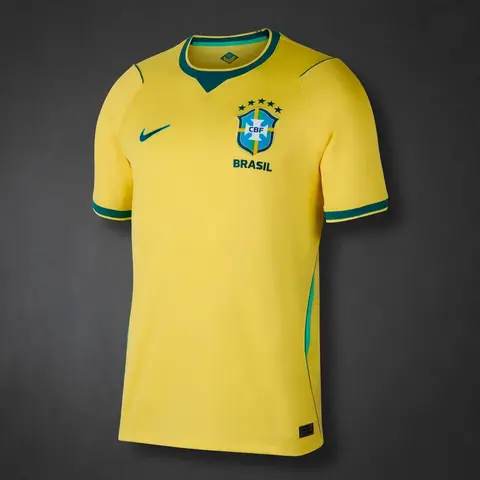 Camiseta Brasil titular 2026 versión juego