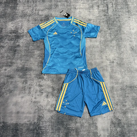 Kit Cruzeiro Third 2025/2026 - Infantil