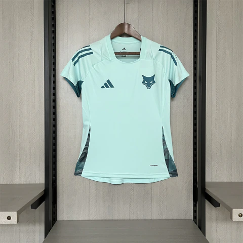 Camisa Cruzeiro Feminina Azul/Verde Claro - Treino 2025/2026