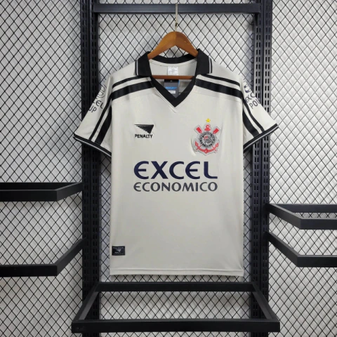 Camisa Corinthians Retrô - Home 1998
