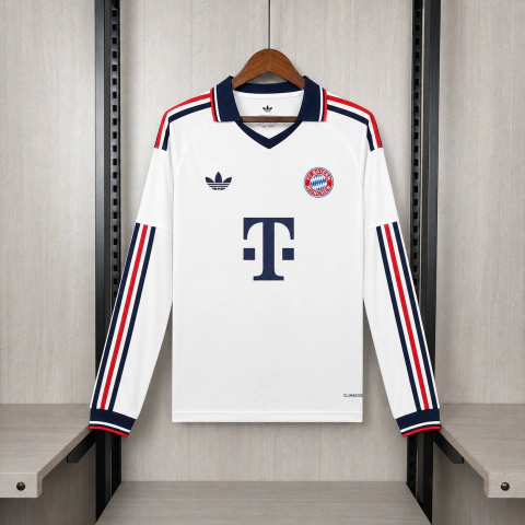 Camisa Bayern Manga Longa - Away 2026/2027