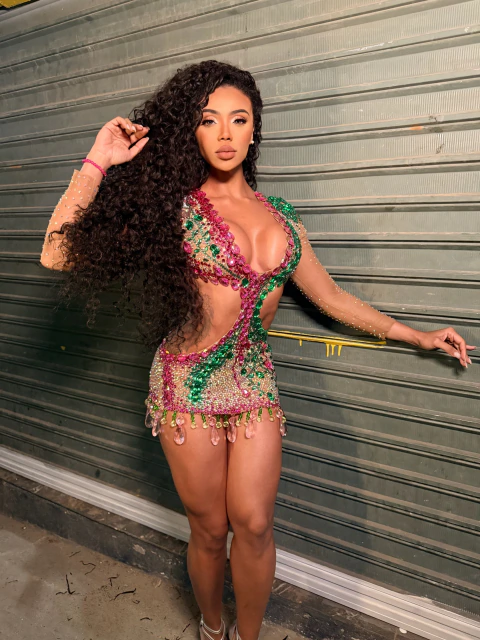 WIG AMINA OUSADA - castanho escuro