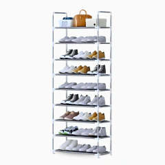 Sapateira Vertical organizador com 9 Prateleiras - comprar online