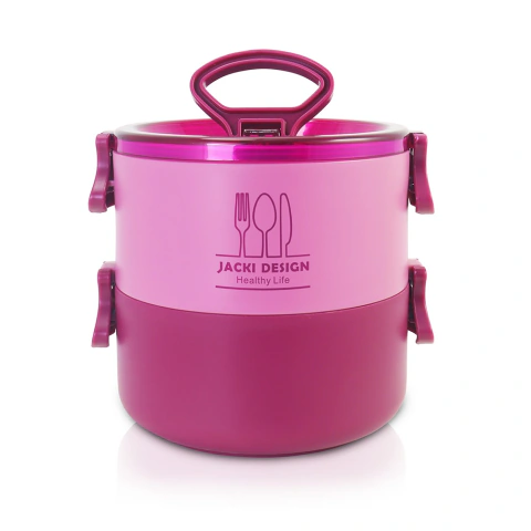 Pote Marmita Redondo 2 Andares 1600 ml Joy Vinho