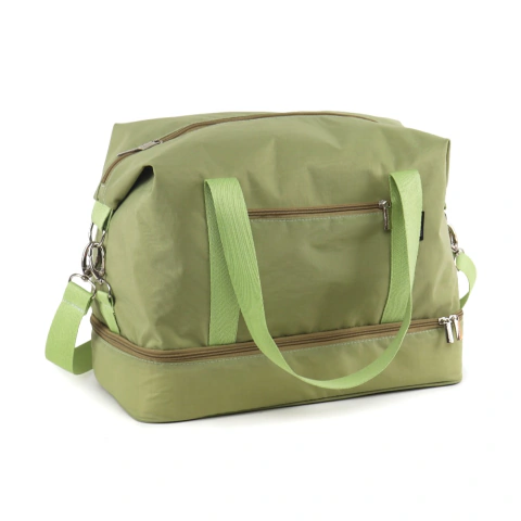 Mala Daily Duplo Compartimento Verde Pistache